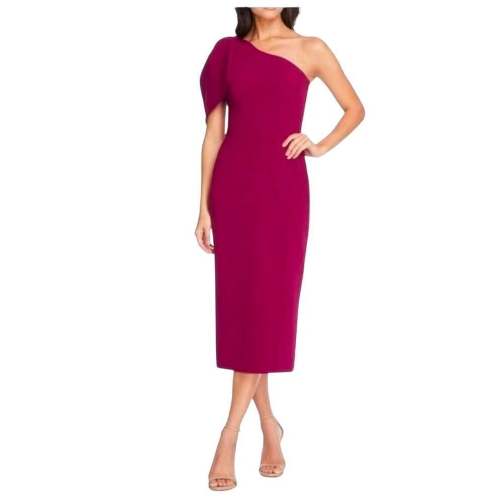 NWOT Dress The Population Tiffany Dress Dark Magenta SZ xS